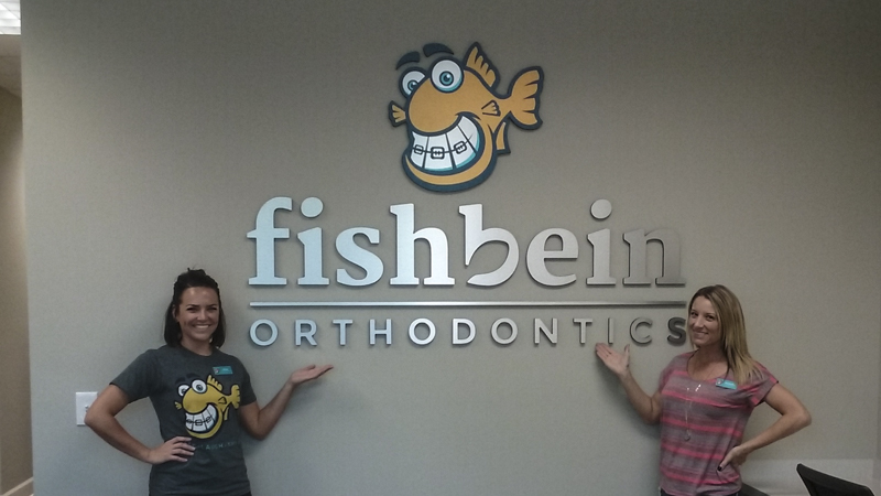 SignGeek Corporate Identity Signage - Interior dimensional signage for Fishbein
