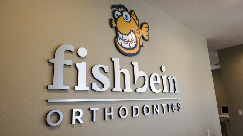 Dimensional Sign Letters and Logo for Interior Office | Aluminum 3D Letters