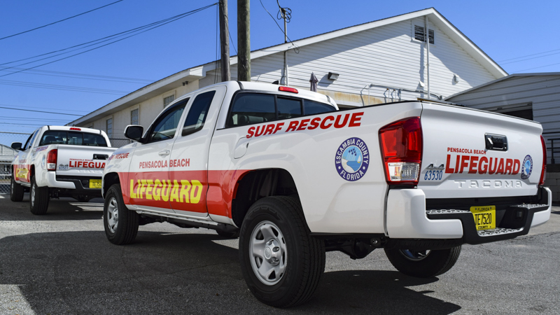  Truck graphics for lifeguard team - signgeek fleet wraps & graphics