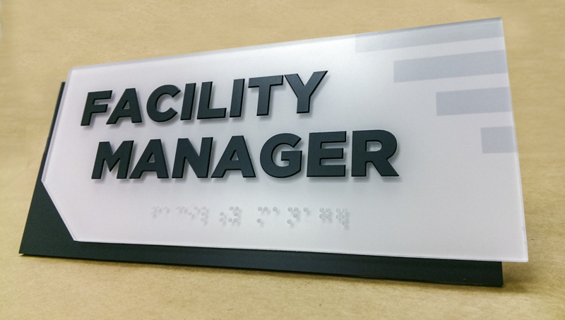 SignGeek ADA Compliant Wayfinding - ADA compliant wayfinding signage for Fresenius Medical Center