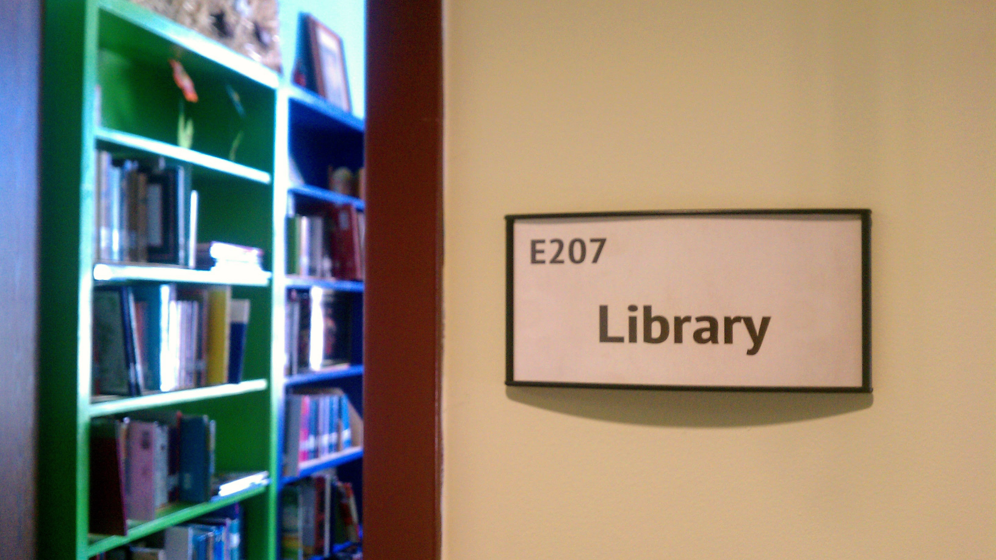 Library Vista System signage by signgeek 